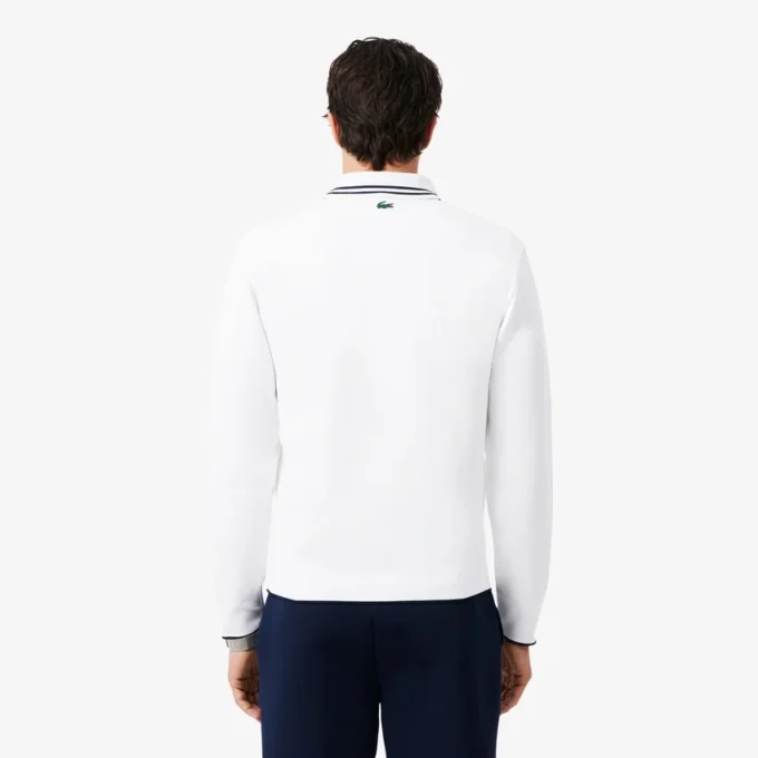 Tennis Heritage Polo Collar Zipped Sweatshirt