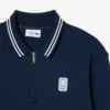 Tennis Heritage Polo Collar Zipped Sweatshirt