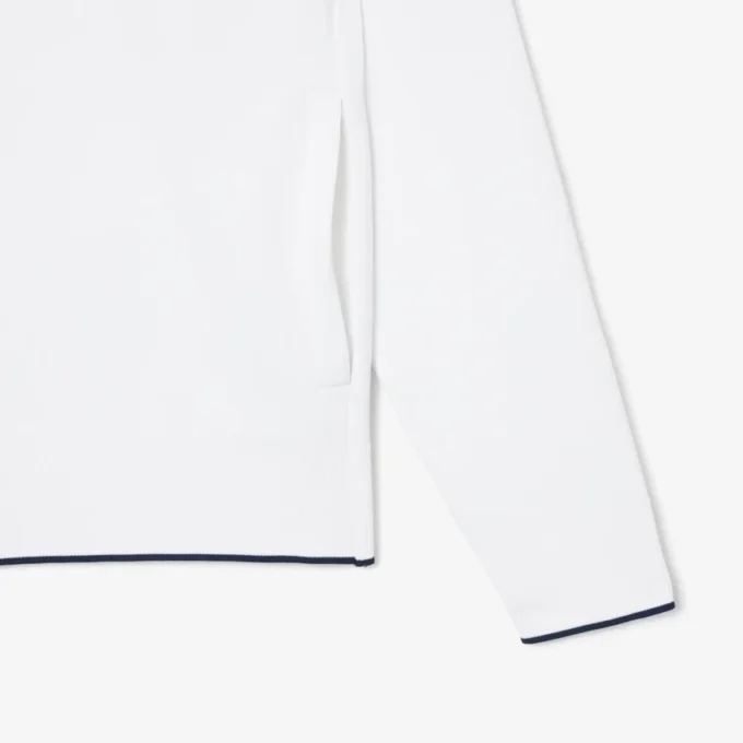 Tennis Heritage Polo Collar Zipped Sweatshirt