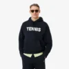Tennis Print Hoodie