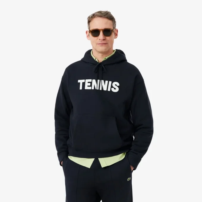 Tennis Print Hoodie