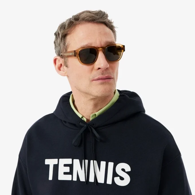 Tennis Print Hoodie