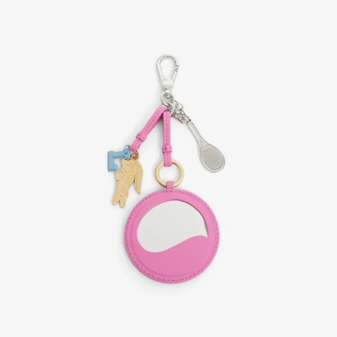 Tennis Racket Mirror L Charms Key Ring