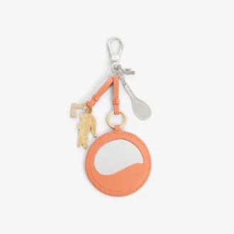 Tennis Racket Mirror L Charms Key Ring