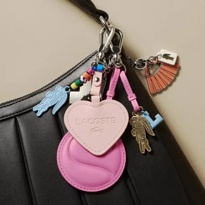 Tennis Racket Mirror L Charms Key Ring