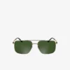 The Line Metal Navigator Glasses