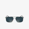 The Line Metal Navigator Glasses