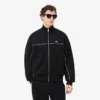 Trim Accent Zipped Sweatshirt