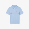 Ultra Dry Branded Stripe Piqua Polo