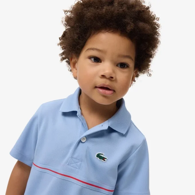 Ultra Dry Branded Stripe Piqua Polo