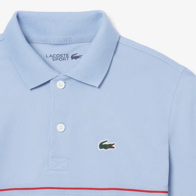 Ultra Dry Branded Stripe Piqua Polo