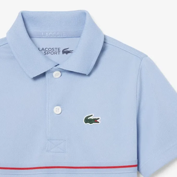 Ultra Dry Branded Stripe Piqua Polo