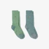 Unisex 2-Pack Cotton Socks