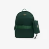 Unisex 3-Pocket Backpack with Pencil Case