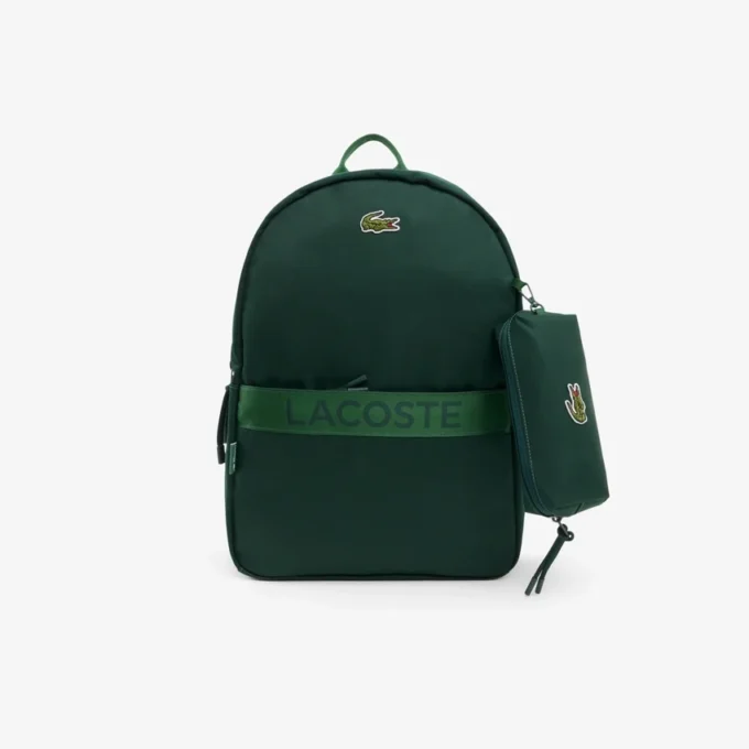 Unisex 3-Pocket Backpack with Pencil Case