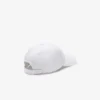 Unisex Crocodile Badge Cotton Twill Cap