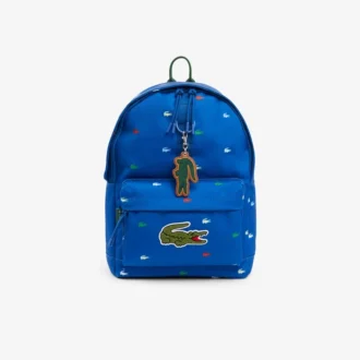 Unisex Crocodile Printed Backpack