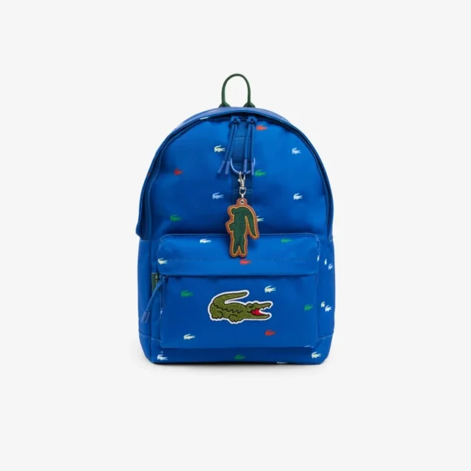 Unisex Crocodile Printed Backpack