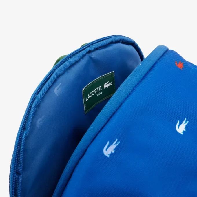 Unisex Crocodile Printed Backpack
