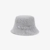 Unisex Double Face Plaid Cotton Bucket Hat