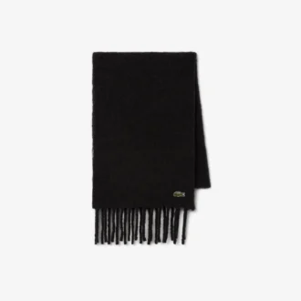 Unisex Fringed Alpaca Wool Scarf