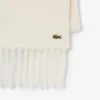 Unisex Fringed Alpaca Wool Scarf