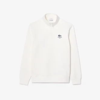 Unisex High-Neck Zip-Up Sweatshirt