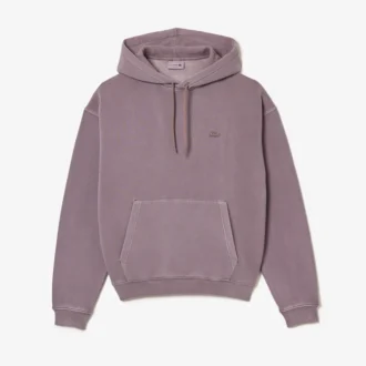 Unisex Loose Fit Cotton Fleece Hoodie
