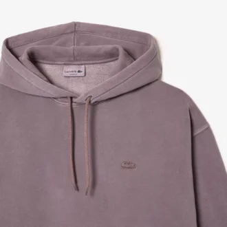 Unisex Loose Fit Cotton Fleece Hoodie