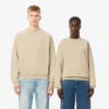 Unisex Loose Fit Washed Effect Fleece Sweatshirt