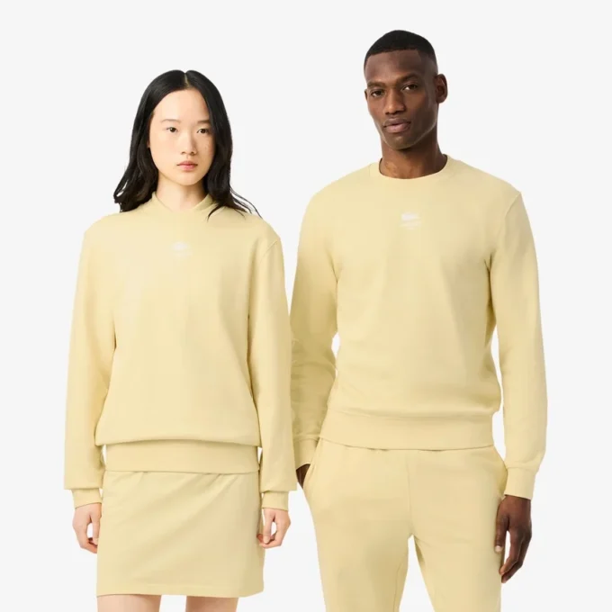 Unisex Printed Fleece Sweatshirt