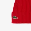 Unisex Rib Knit Brushed Wool Beanie