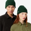 Unisex Rib Knit Brushed Wool Beanie