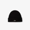 Unisex Rib Knit Wool Beanie
