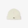 Unisex Ribbed Cuff Wool Beanie