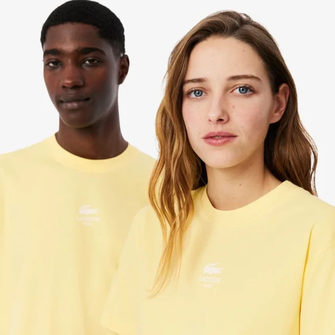 Unisex Signature Print Cotton T-Shirt