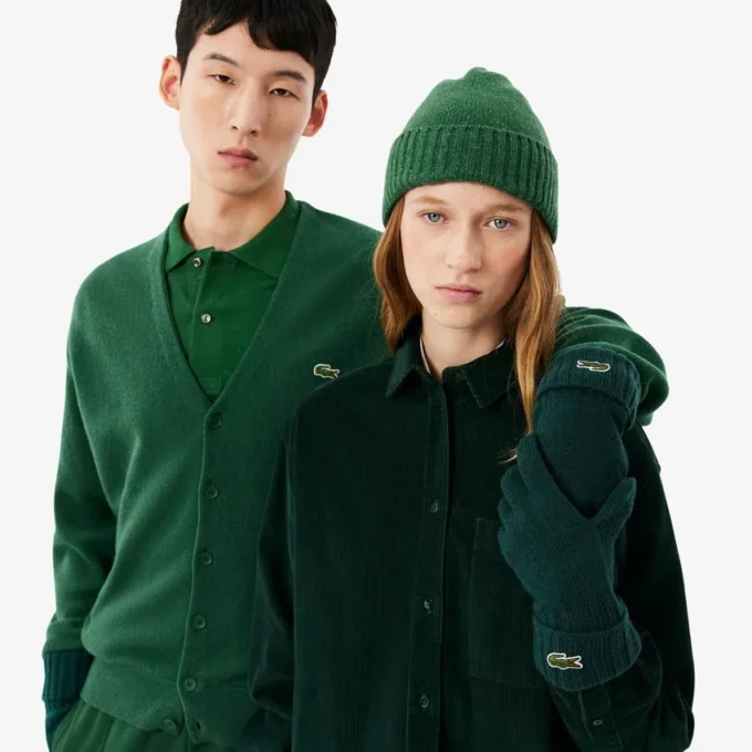 Unisex Wool Jersey Gloves
