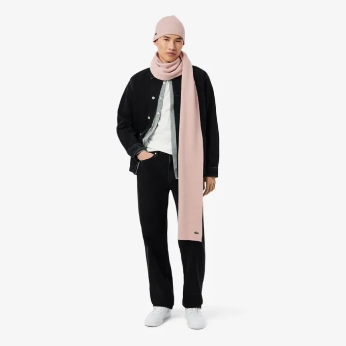 Unisex Wool Scarf & Beanie Gift Set