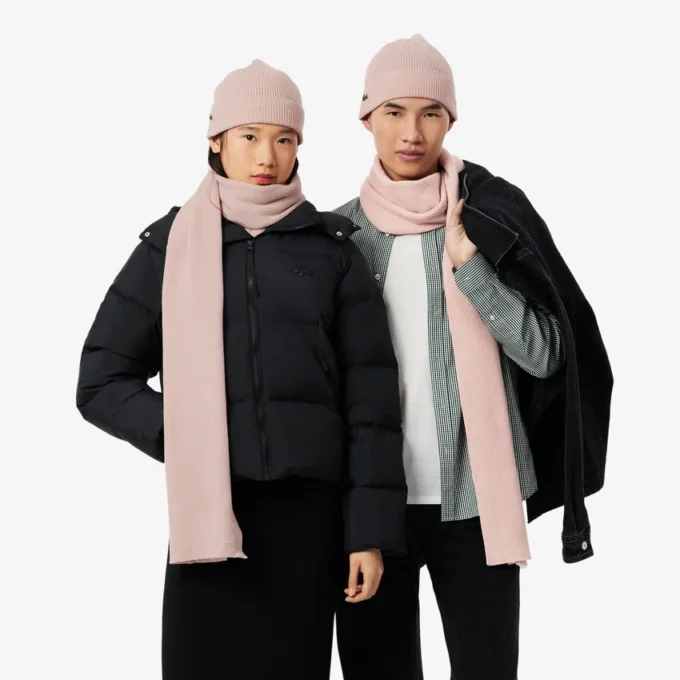 Unisex Wool Scarf & Beanie Gift Set