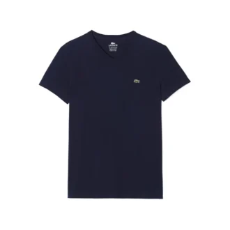 V-Neck T-Shirt in Pima Cotton