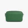 Vertical Leather Monogram Satchel