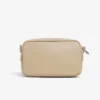 Vertical Leather Monogram Satchel