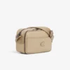 Vertical Leather Monogram Satchel