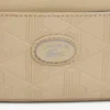 Vertical Leather Monogram Satchel