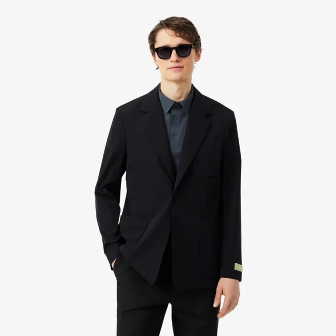 Water-Repellent Stretch Technical Blazer