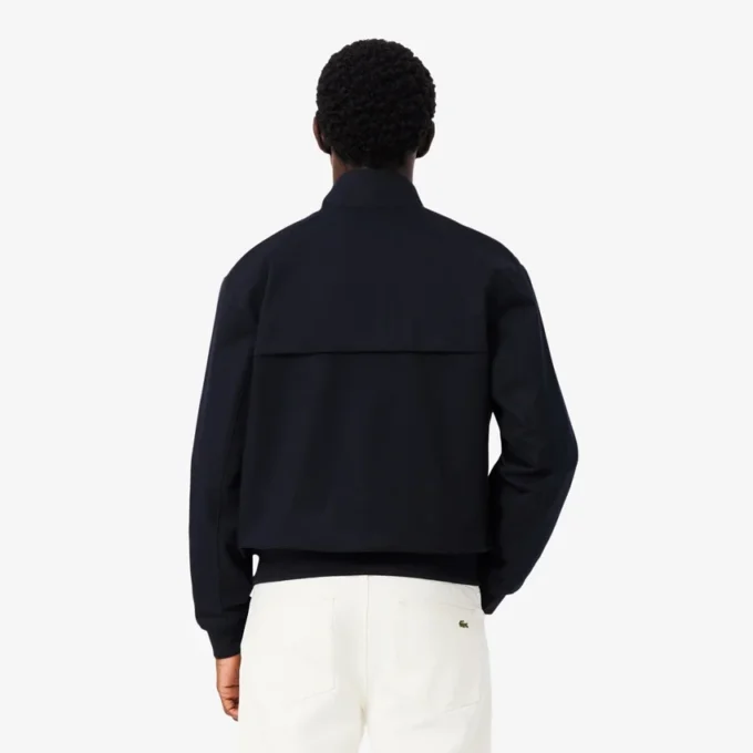 Water-Repellent Twill Harrington Jacket