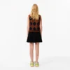 Women’s 3D Ribbed Knit Flared Skirt