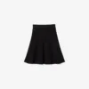 Women’s 3D Ribbed Knit Flared Skirt