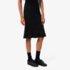 Women’s 3D Ribbed Midi Skirt
