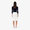 Women’s 3D Ribbed Midi Skirt